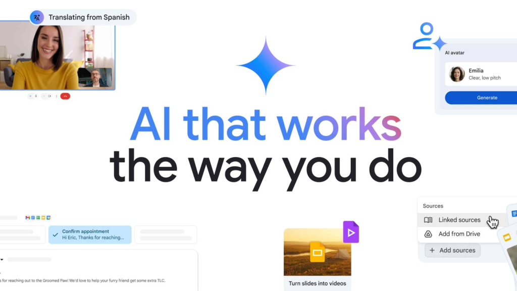La plataforma de videollamadas de Google se potencia con inteligencia artificial avanzada para ofrecer resúmenes, transcripciones y la eliminación de las barreras idiomáticas, redefiniendo la colaboración digital.